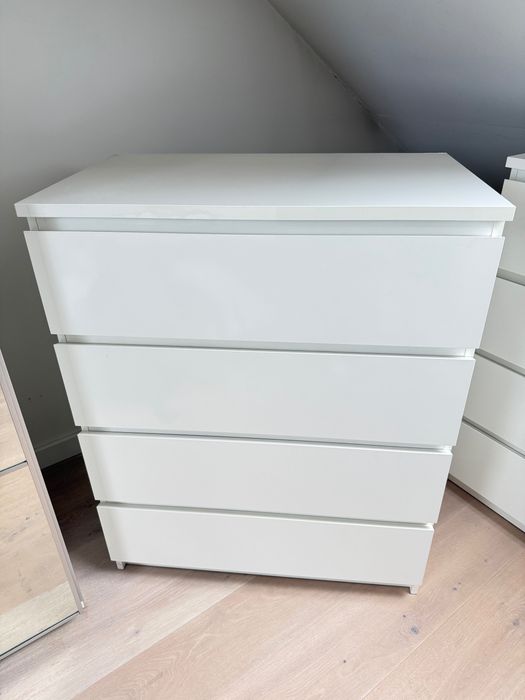 Komoda IKEA MALM -jak nowa 80x100 biały połysk