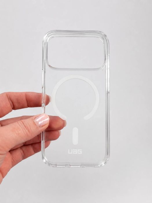 UAG Scout Clear MagSafe For iPhone 17 Pro Armor Shell And Impact - Resistant Soft Core - Ice/White