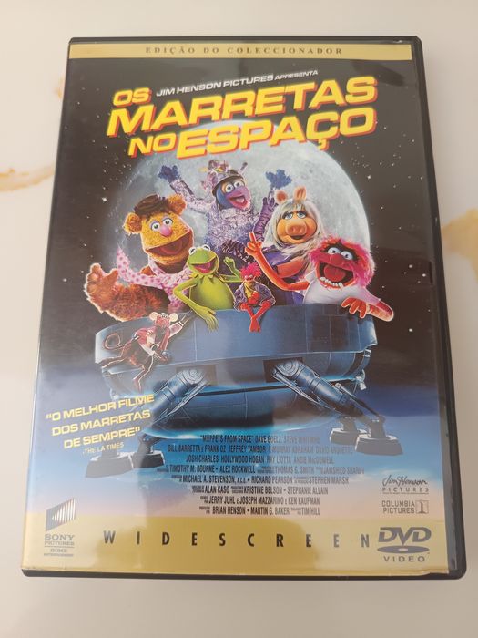 DVD marretas no espaço