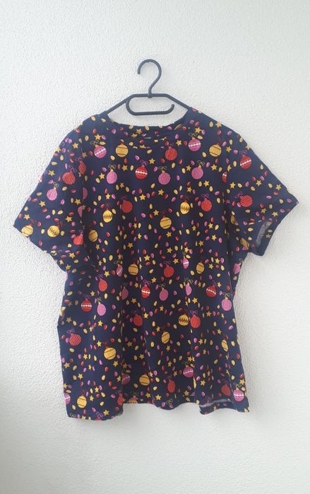 Bluzka góra od piżamy bombki George 52 54 6xl