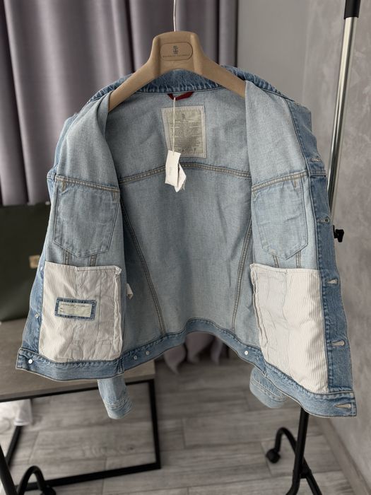Джинсовая куртка Brunello Cucinelli