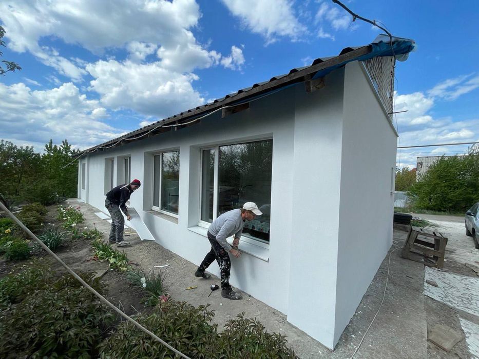 ШВИДКО! Ремонт дома,строительство дома.Дім під ключ.Крыша,стіни, фасад