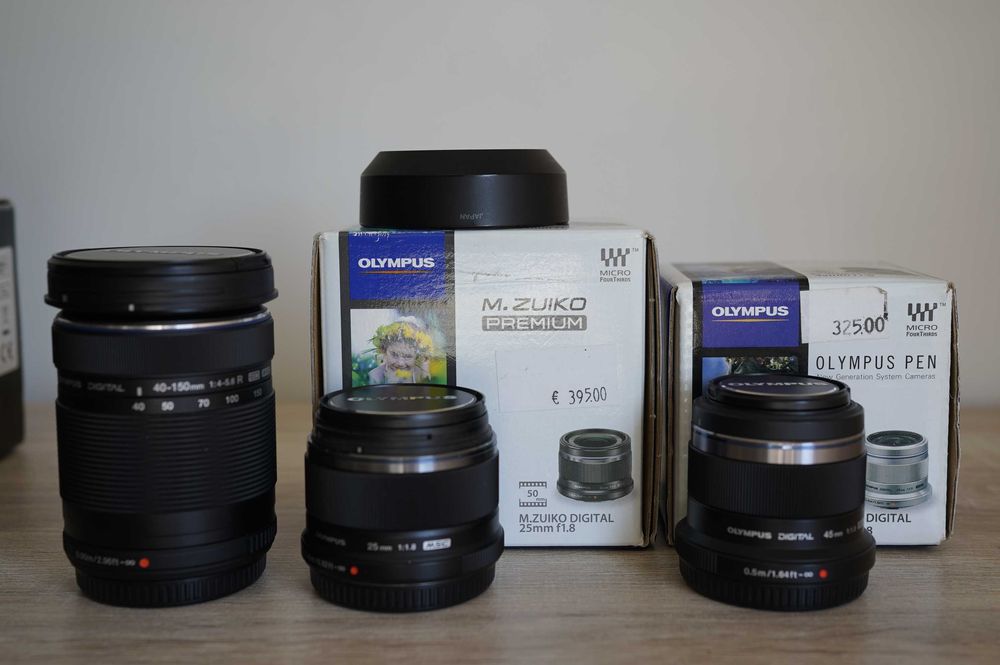 Panasonic Lumix GX80 + objectivas