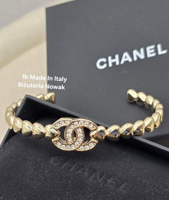 Bransoletka cc chanel cyrkonie