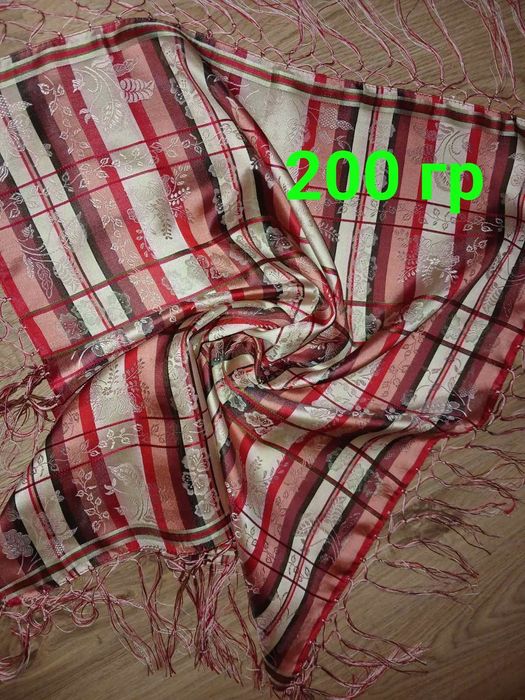 Платок 100 % натуральный шелк хустка шовкова шелковый