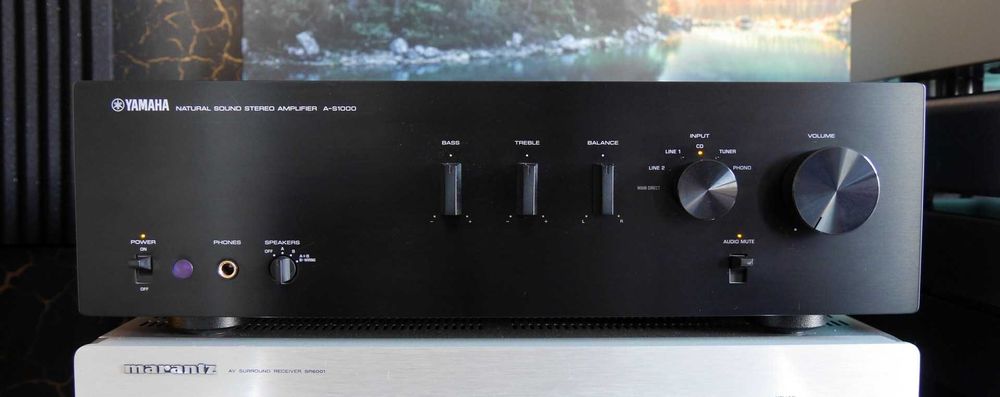 Yamaha A-S1000 - gromowładny innowacyjny wzmacniacz w stylu Vintage