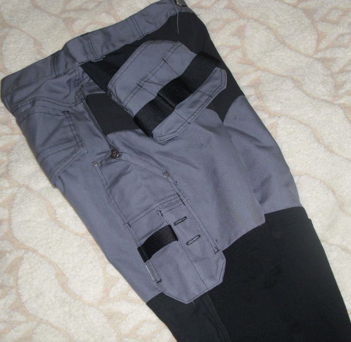 spodnie  L.BRADOR 50 - L elastyczne panele + DEVOLD merino wool