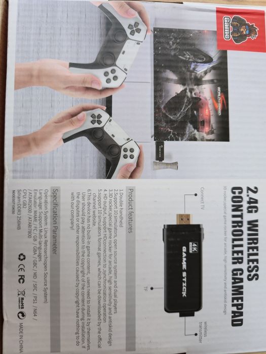 Mini konsola do gier game stick