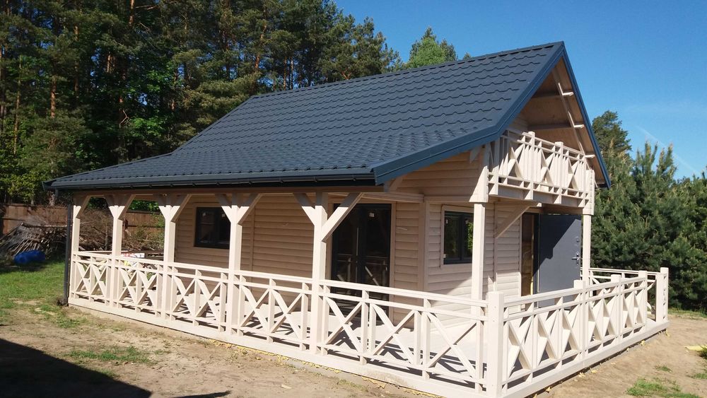 domek drewniany, domek letniskowy, ogrodowy do 35m2,dom, antresola