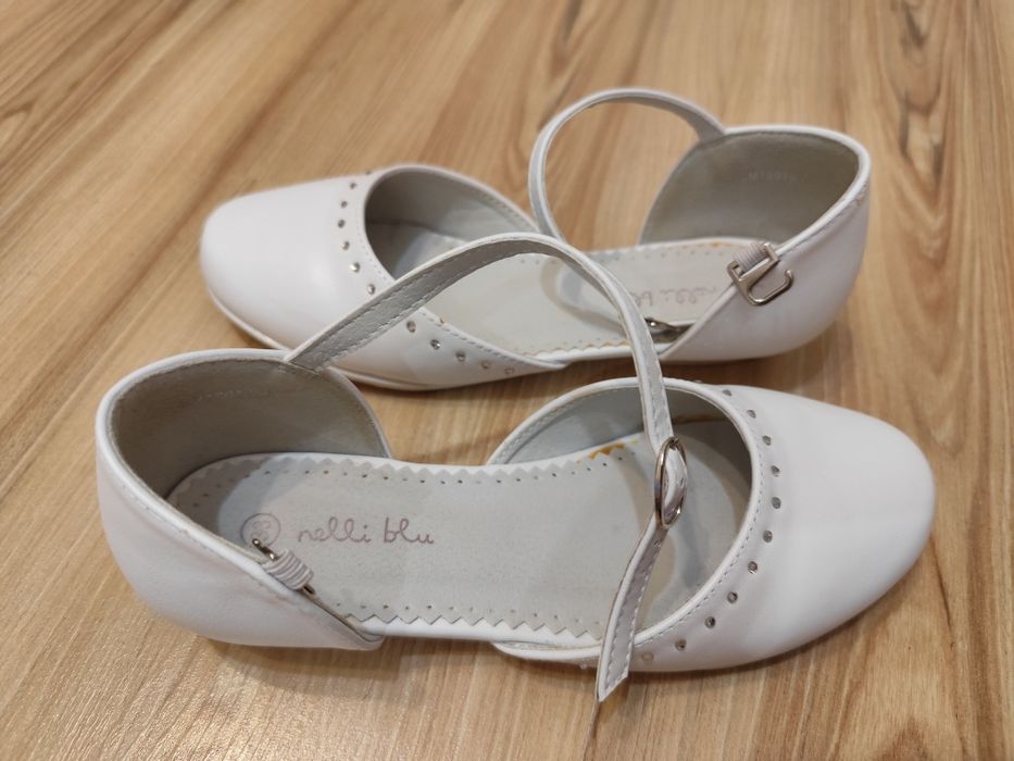 Buty komunijne 33 białe
