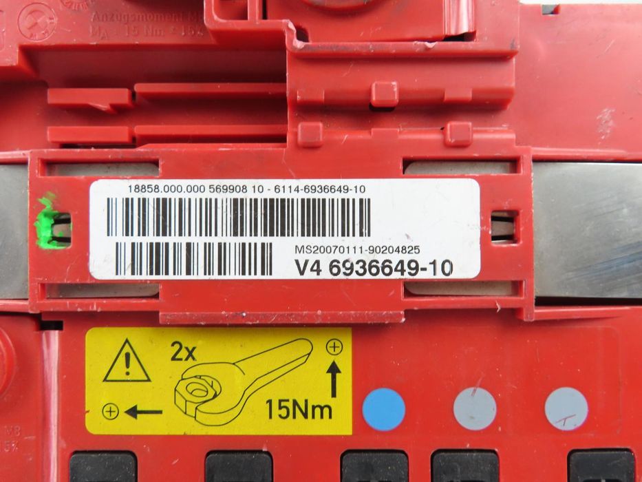 Distribuidor De Corrente Bmw 1 Ref: 61146936649/6971370 2003 - 2015