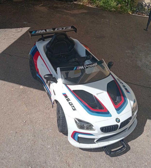 Carro Elétrico Infantil BMW M6 GT3 – Bom Estado