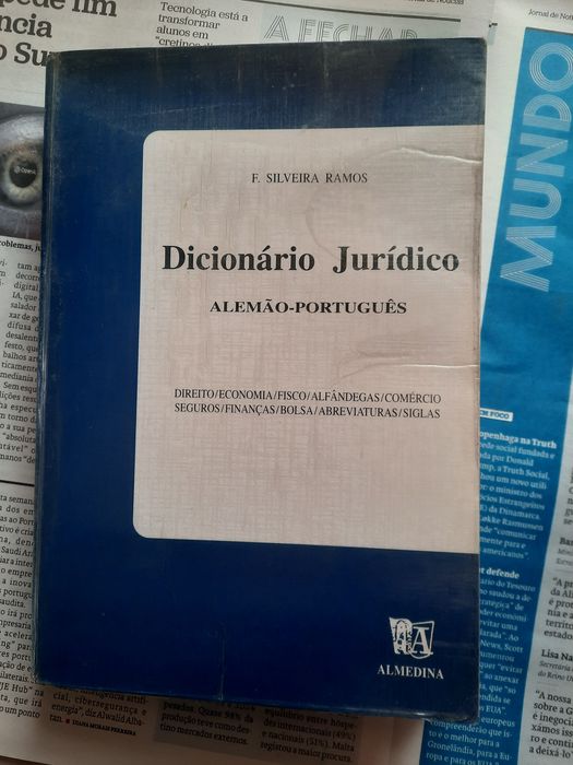 Dicionário Jurídico Alemão Português  F. Silveira Ramos