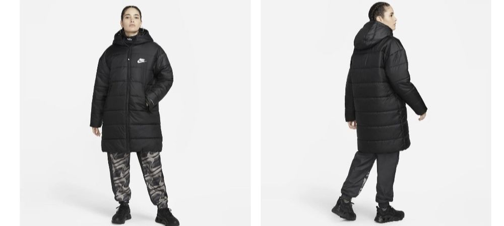 Куртка жіноча Nike W Nsw Syn Tf Rpl Hd Parka(DX1798-010)