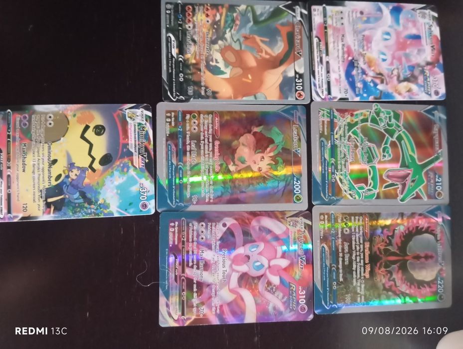 Vendo cartas do Pokémon
