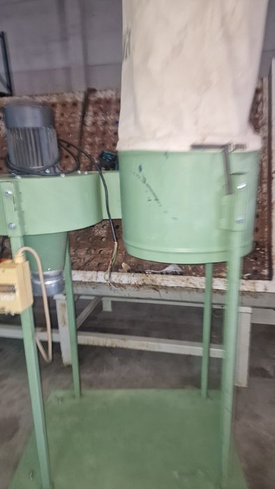 Aspiracao para serrim de um saco