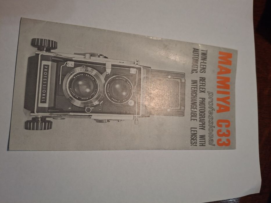 Máquinas fotográfica vintage mamiya rb67 c33
