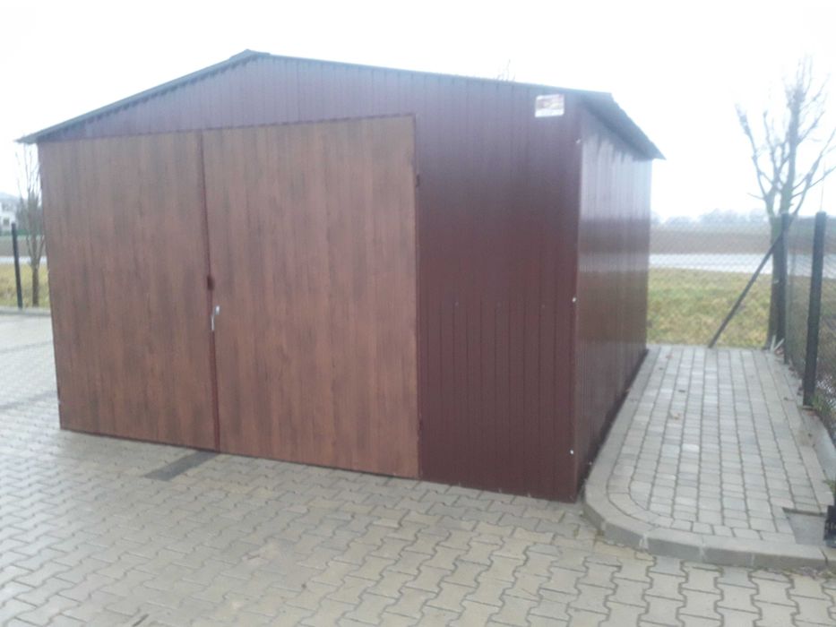 GARAŻ BLASZANY Złoty Dąb -Garaże Blaszane -Magazyn Rolniczy -GRZYWSTAL