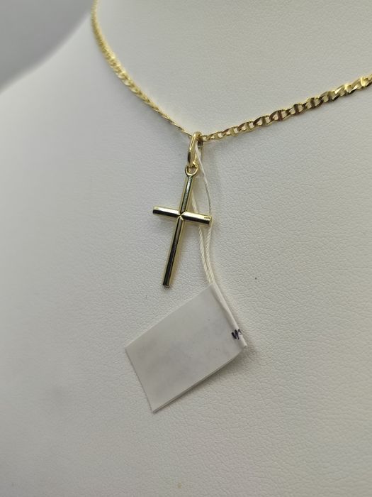 Nowy złoty krzyżyk. Złoto 14k/ 585. Polecam