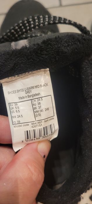 Buty zimowe Quechua 39