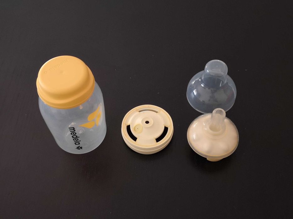 Medela Solo Extractor de Leite Elétrico Simples e acessórios