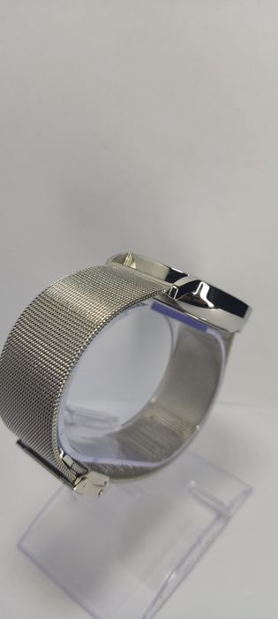 *29*Kapten & Son Zegarek analogowy 'Chrono Small Silver Mesh'