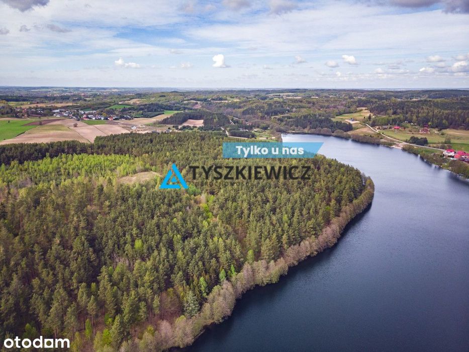 Działka leśna blisko jeziora Kamieniczno