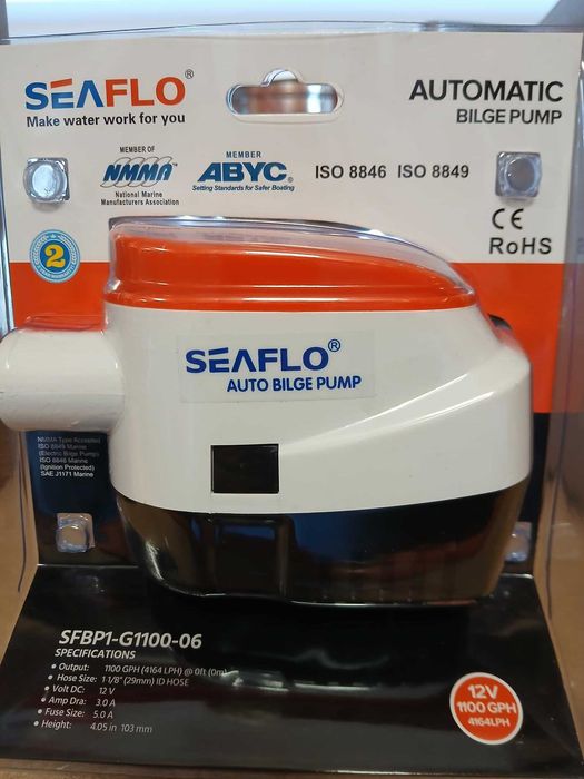 Bomba automática de porão 12V 1100