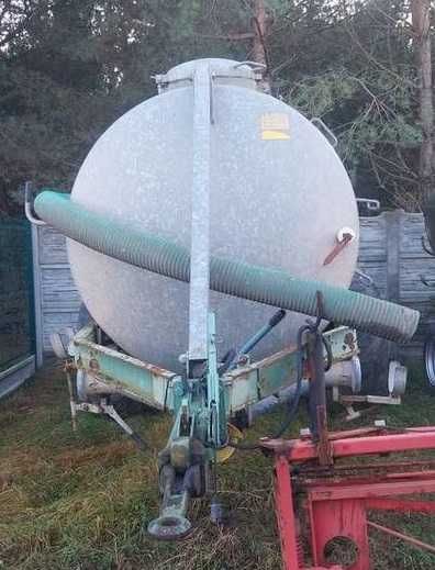 Beczka asenizacyjna 6000L OCYNK beczkowóz wóz Marchner pompa7000 resor