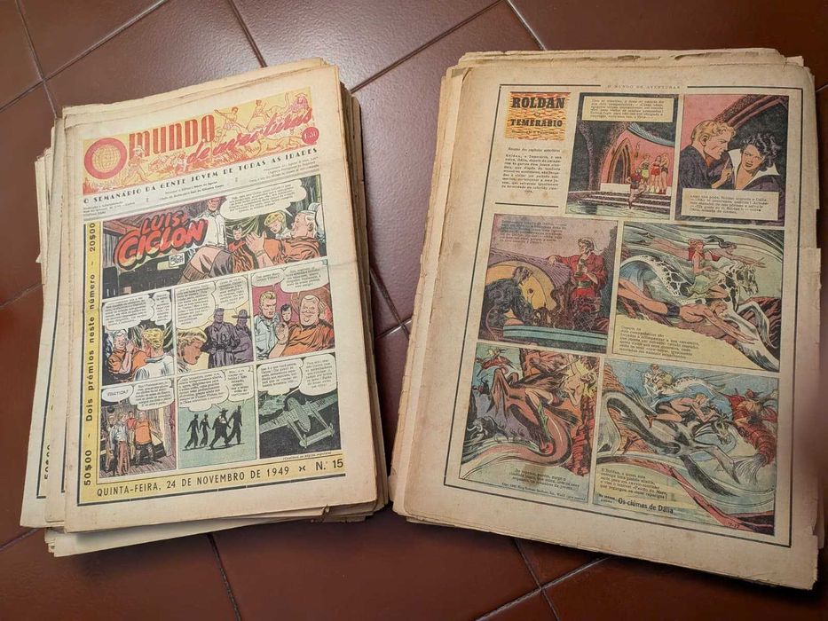 Revistas O Mundo de Aventuras (1949/1950)
