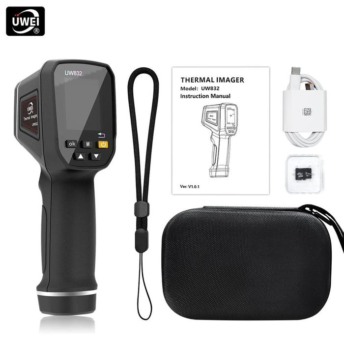 Câmara de Imagem Térmica Infravermelha UWEI Portátil com USB Recarregá