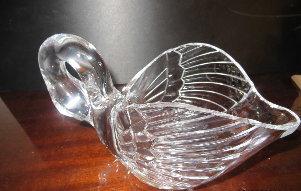 Cisne Grande, Cristal D´Arques - medida. 25 X 15 - Novo