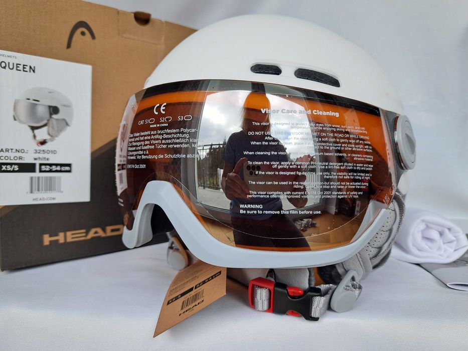 Kask narciarski snowboardowy Head Queen White XS/S 52-54cm