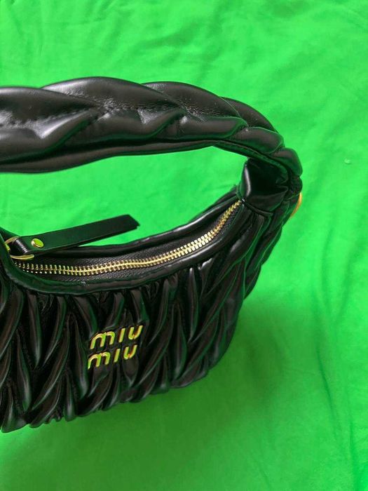 Miu Miu Wander czarna mini torebka mini-bag nowa