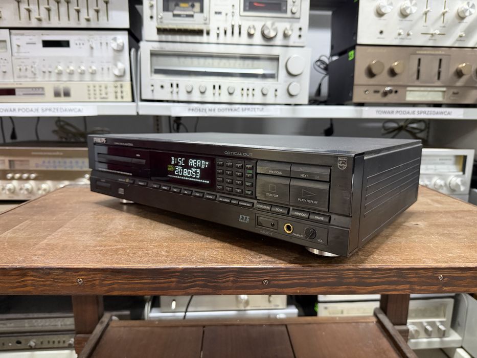 ‼️ Philips CD830 – Odtwarzacz CD Hi-Fi z Przetwornikiem Bitstream, Legendarnym Napędem CDM-4 i Solidną Konstrukcją Audio | Audio Room