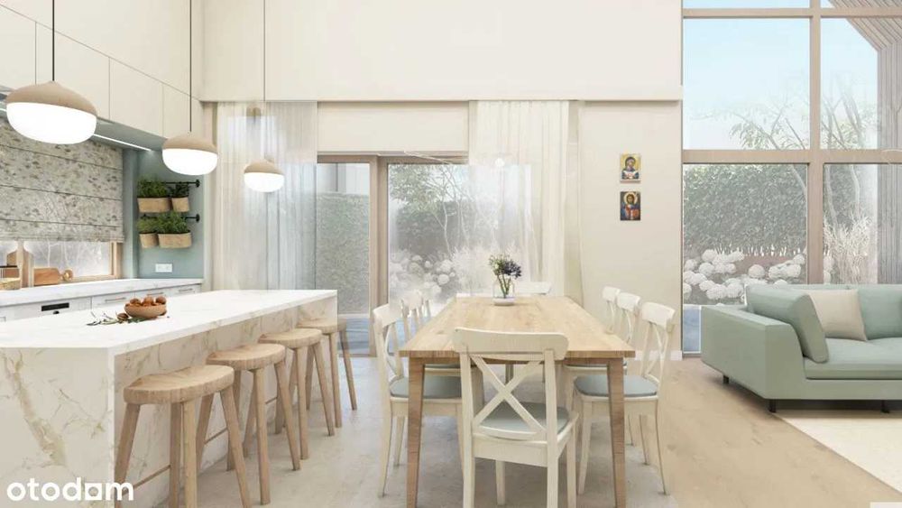 Nowoczesny energoszczędny dom jednorodziny 140m2 pod Ostrowem