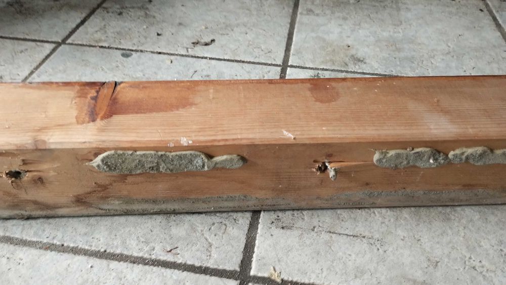 belka poprzeczna drewno