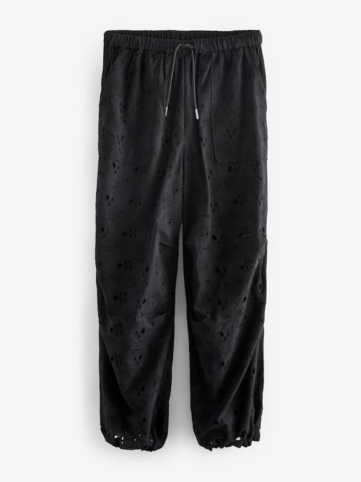 Брюки карго Next L-Xl чорні вільного крою