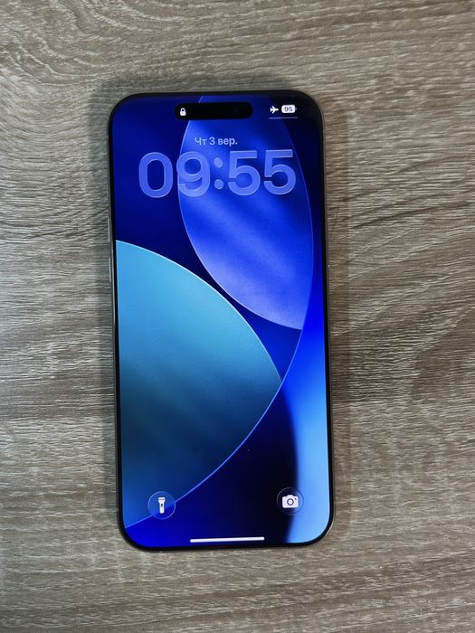 iPhone 16 Pro Max 256GB — Натуральний титан | 93% АКБ | Physical SIM
