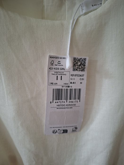 Sukienka Mango rozm.146