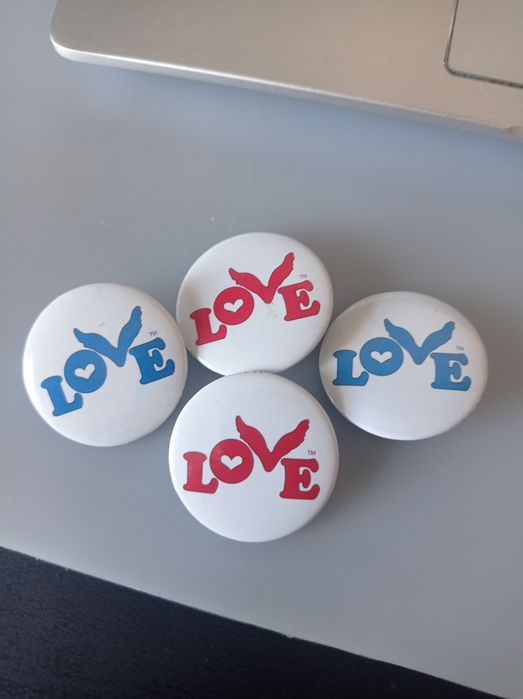 Official Coldplay "Love" Concert Pins – Coimbra