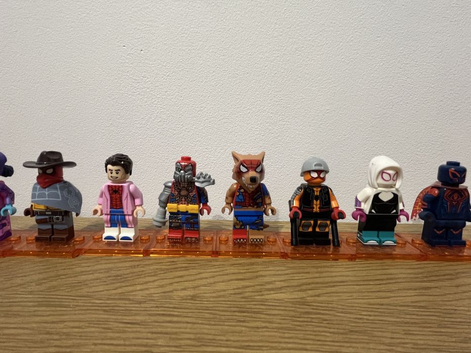 Lego marvel spiderman minifigures
