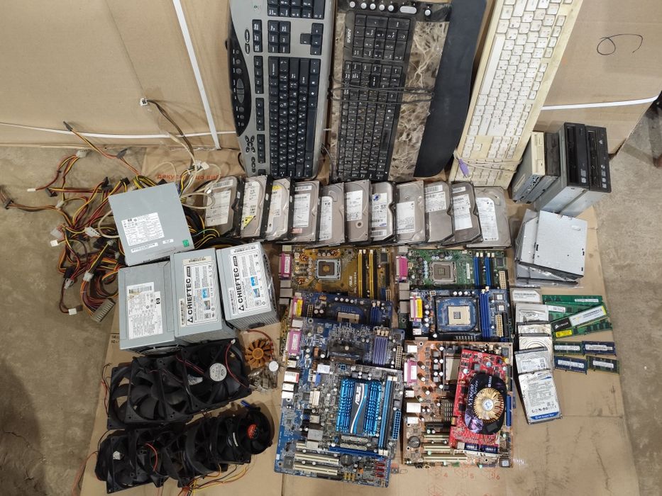 Лутбокс, мегалот, комплектующие для ПК, не рабочие