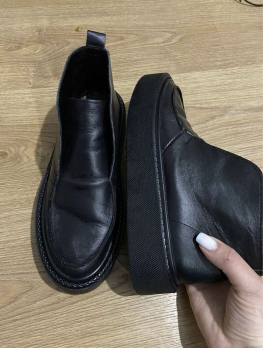 Лофери осіні шкіряні