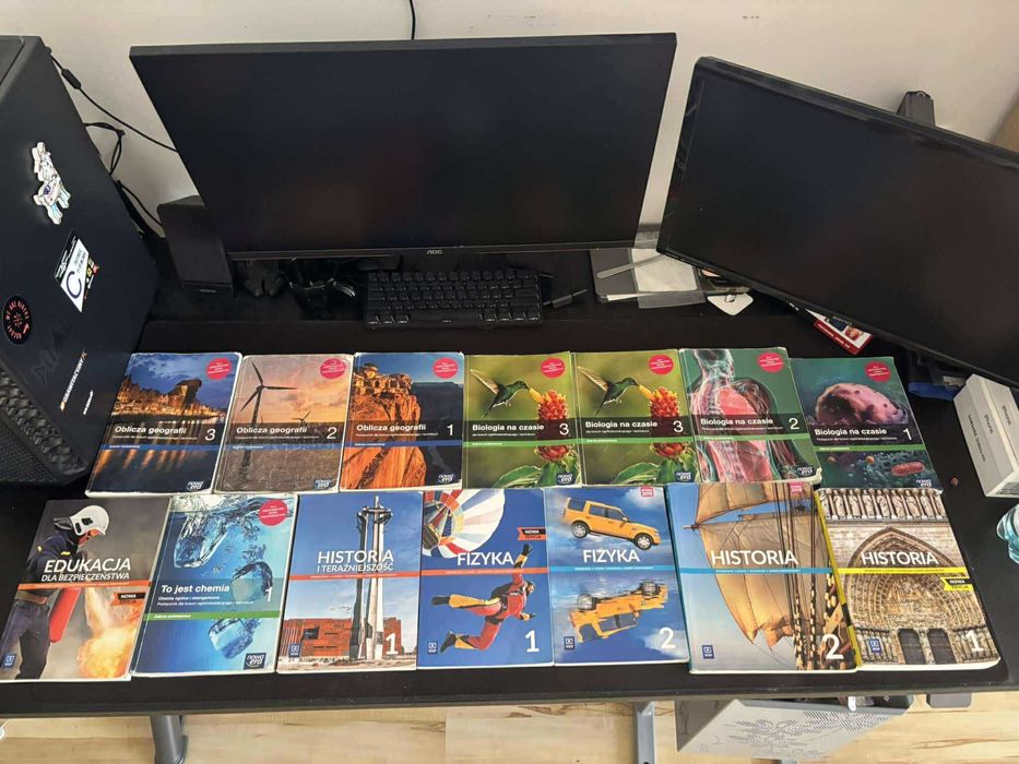 Książki do Liceum/technikum do klasy 1/2/3