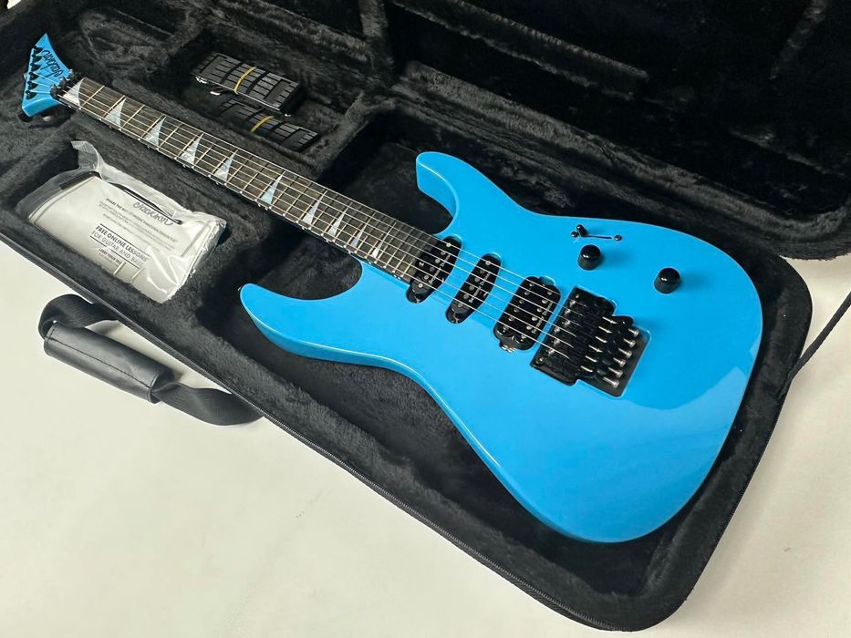 Ація! 2022 USA Jackson Soloist SL3 Riviera Blue (NEW, ebony, 1500!$)