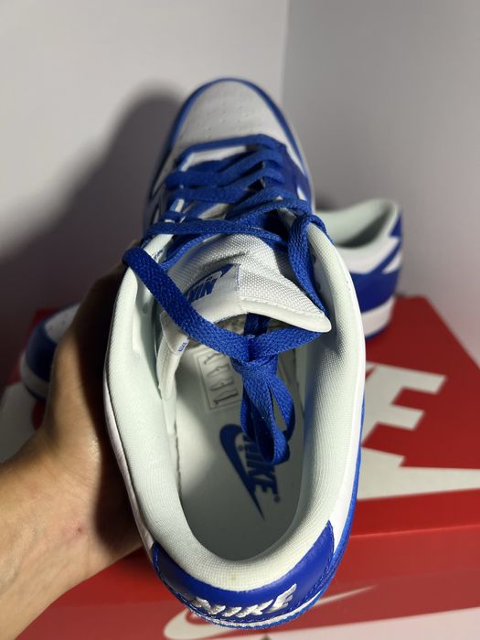 Nike Dunk Low Kentucky niebieski biały blue white