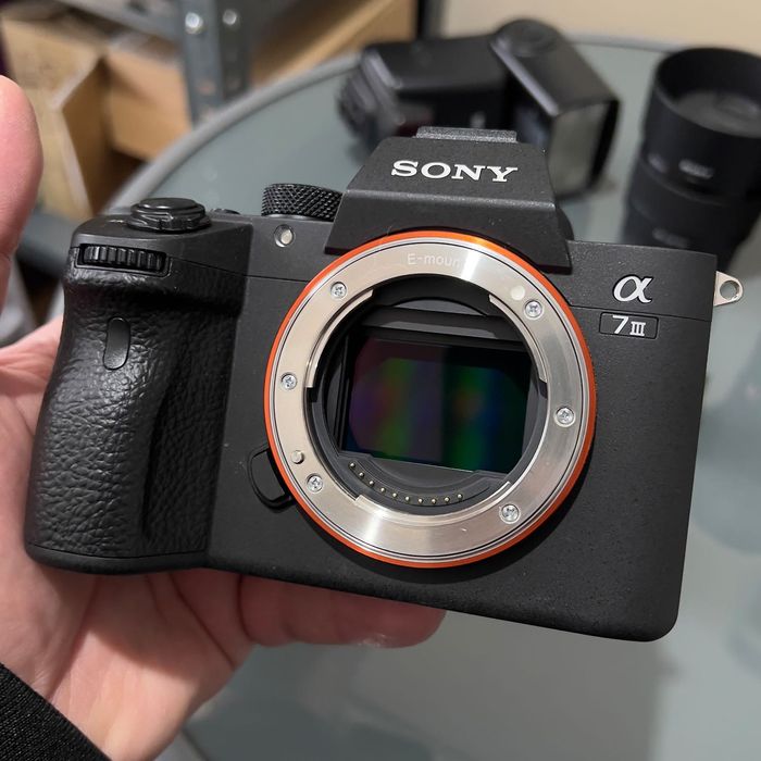 Sony Alpha A7iii + lentes e acessórios
