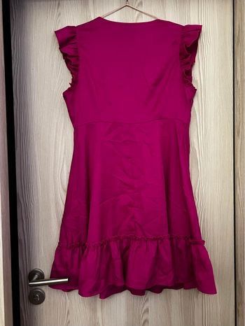 Vestido SHEIN bordô