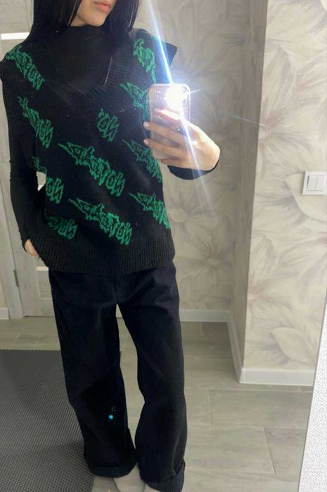 Ciepły sweter damski M